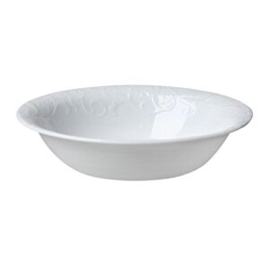 corelle embossed bella faenza 18 ounce soup/cereal bowl (set of 4)