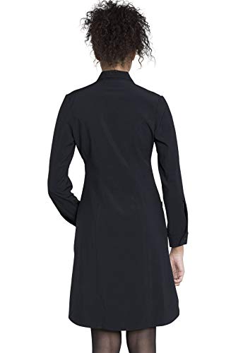 Cherokee Infinity Women Scrubs Lab Coats 40" 1401A, XL, Black