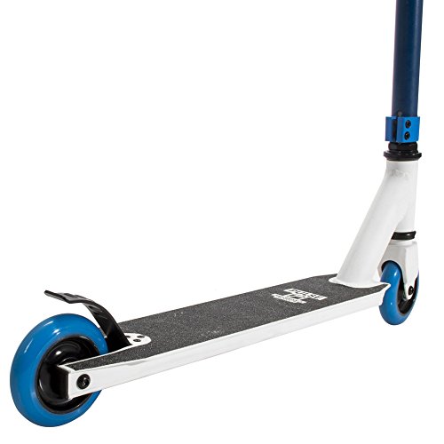 Pulse Performance Products KR2 Freestyle Scooter - Beginner Kick Pro Scooter for Kids - Blue