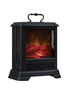 duraflame portable electric fireplace, one size, black