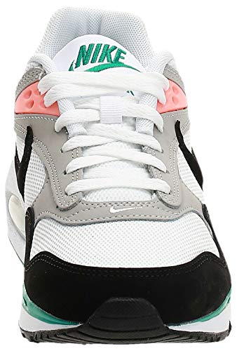 Nike Women's Air Max Correlate Sneaker, White/Black-new Green, 8