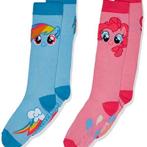 Hasbro My Little Pony Girls 2 Pack Knee High Socks