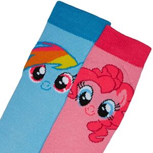 Hasbro My Little Pony Girls 2 Pack Knee High Socks