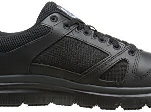 Skechers Men's Flex Advantage Sr Work Shoe, Black, 14 W US