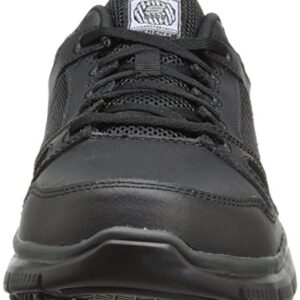 Skechers Men's Flex Advantage Sr Work Shoe, Black, 14 W US