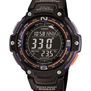 Casio Men's SGW-100-2BCF Twin Sensor Digital Display Quartz Black Watch