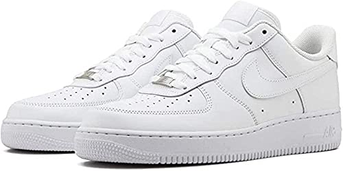 Nike mens Air Force 1 Low shoes, Gym Red/Wolf Grey/White, 8.5