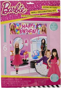 scene setters® wall decorating kit | barbie sparkle collection | birthday