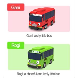 Tayo and Friends Mini Bus Set - Toys for Kids Rogi Tayo Gani Lani (4pcs)