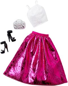 barbie pink gown complete look fashion pack