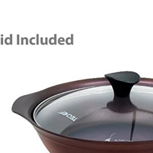 TECHEF - Art Pan Collection, Soup Pot With Glass Lid, Made in Korea (3.7-quart)