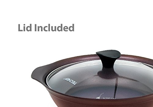 TECHEF - Art Pan Collection, Soup Pot With Glass Lid, Made in Korea (3.7-quart)