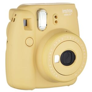 Fujifilm Instax Mini 8+ (Honey) Instant Film Camera + Self Shot Mirror for Selfie Use - International Version