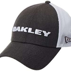 Oakley Men's Standard Heather New Era Hat, Graphite, One Size