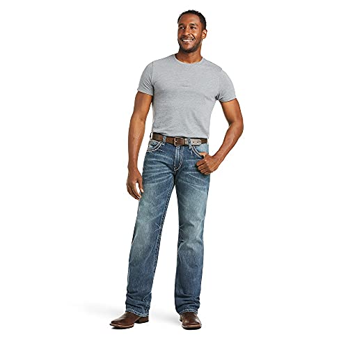 ARIAT mens M4 Low Rise Boot Cut Jean, Coltrane Durango, 34W x 32L US