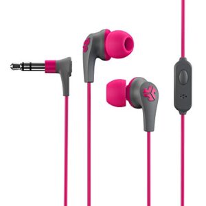 jlab - jbuds pro premium metal earbuds with mic - earphones & headphones (pink)
