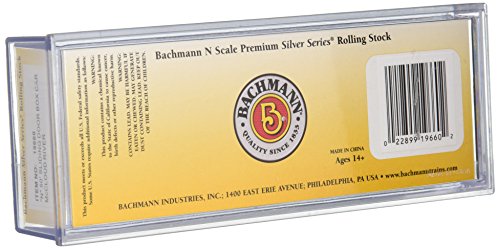 Bachmann Trains - ACF 50'-6" OUTSIDE BRACED SLIDING DOOR BOX CAR - McCLOUD RIVER - N Scale (19660)