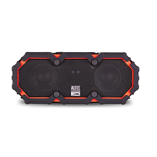 Altec Lansing LifeJacket 2 - Waterproof Bluetooth Speaker, Floating Portable Speaker for Travel & Outdoor Use, Deep Bass & Loud Sound, 30 Hour Playtime