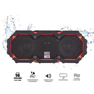 Altec Lansing LifeJacket 2 - Waterproof Bluetooth Speaker, Floating Portable Speaker for Travel & Outdoor Use, Deep Bass & Loud Sound, 30 Hour Playtime