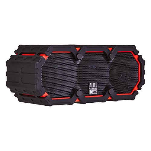 Altec Lansing LifeJacket 2 - Waterproof Bluetooth Speaker, Floating Portable Speaker for Travel & Outdoor Use, Deep Bass & Loud Sound, 30 Hour Playtime