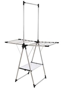 greenway gfr1211ss stainless steel indoor/outdoor compact drying center with mesh shelf