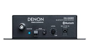 denon professional dn-200br | compact stereo bluetooth audio receiver