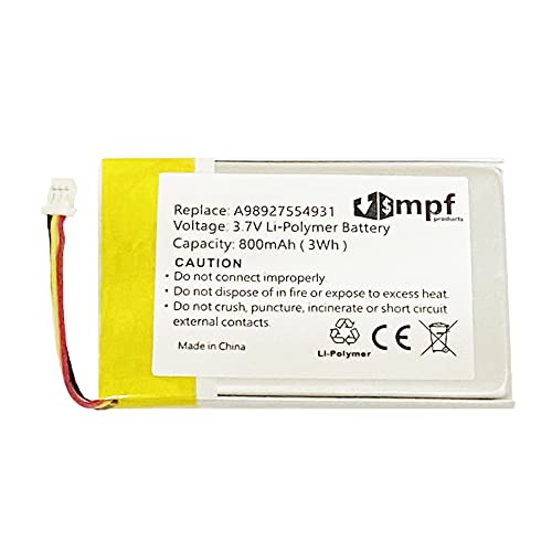 MPF Products 800mAh A98927554931, A98941654402, A-1732-035-A Battery Replacement Compatible with Sony PRS-600, PRS-600/RC, PRS-600/BC Touch Edition Digital Portable E-Book Reader w/Installation Tools