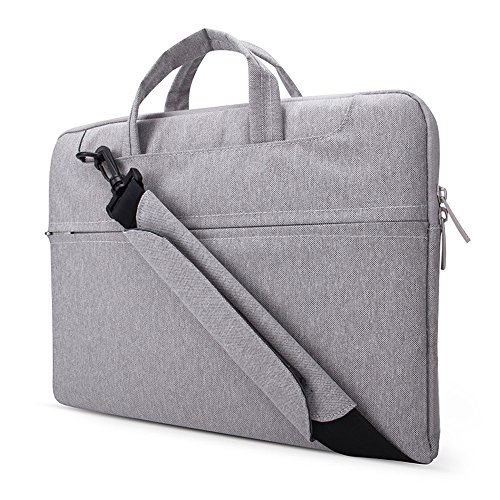 Lacdo 11 inch Chrombook Case Laptop Sleeve for 11.6 inch Samsung Lenovo Acer Chromebook R11 | ASUS VivoBook L203MA | 11.6" MacBook Air | HP Chromebook/Stream 11 | Surface Pro X 7 Computer Bag, Gray