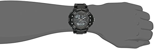 Armitron Sport Men's 20/5062BLK Analog-Digital Chronograph Black Resin Strap Watch