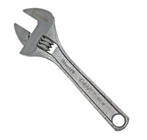 proferred t05011 standard adjustable wrench, chrome finish, 4"