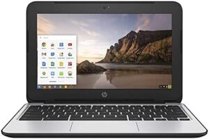 hp chromebook 11 g3 11.6-inch intel celeron n2840 4gb 16gb ssd storage google chrome os notebook laptop