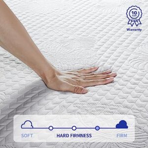 Olee Sleep Aquarius 10-Inch Memory Foam Mattress Blue Twin