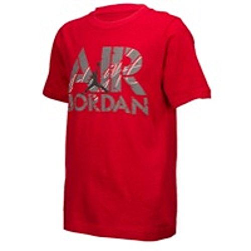 Jordan AJ Flight T-Shirt - Boys' Grade School (L, Gym Red)