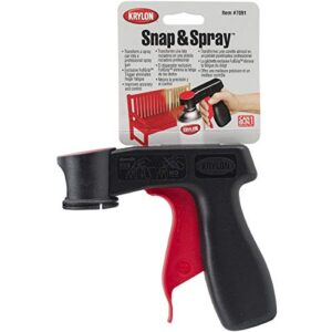 krylon snap & spray reuseable spray paint gun for cans