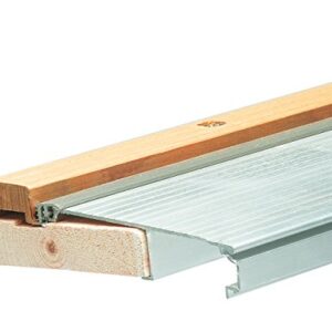 Frost King TAOC36A Adjustable Sill Threshold, 36 5-5/8 1-5/16 in H, Aluminum, 3' L x 5-5/8" W x 1-3/8" H, Mill Finish