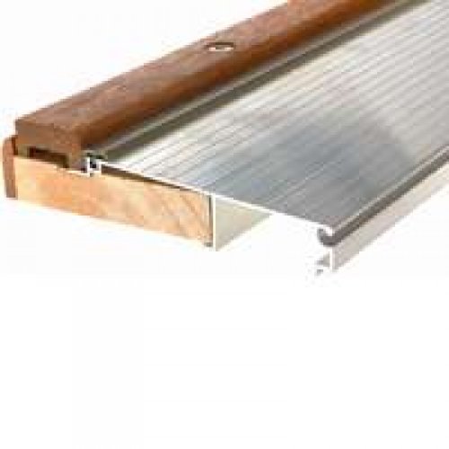 Frost King TAOC36A Adjustable Sill Threshold, 36 5-5/8 1-5/16 in H, Aluminum, 3' L x 5-5/8" W x 1-3/8" H, Mill Finish