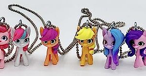 Rainbow Dash Mini Pony Necklace