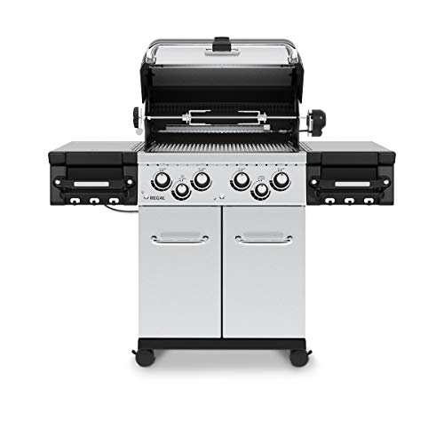 Broil King Regal S490 Pro- Stainless Steel - 4 Burner Propane Gas Grill