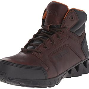 Reebok Work Men's Zigkick RB7005 Work Shoe, Brown