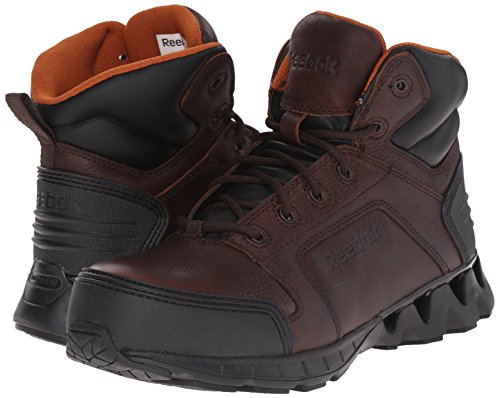 Reebok Work Men's Zigkick RB7005 Work Shoe, Brown