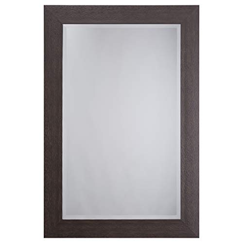 Yosemite Home Decor Yosemite Mirrors, Medium, Espresso, 0.9 x 24 x 36