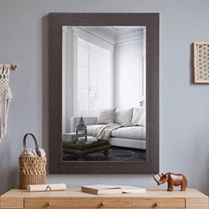 Yosemite Home Decor Yosemite Mirrors, Medium, Espresso, 0.9 x 24 x 36