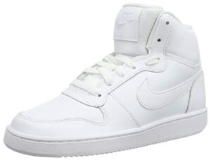 nike women's basketball shoes, white white white 100, 8
