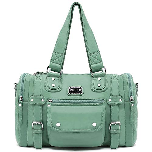 SCARLETON Handbags for Women, Purses for Women, Women Purses and Handbags, Womens Purse w/Multiple Pockets, H148553, Green
