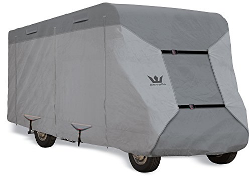 Eevelle S2 Expedition Class C RV Cover - Waterproof, Marine Grade, Heavy Duty, Durable - 21 - 22 ft - 23 - 24f ft - 25 - 26 ft - 27 - 28 ft - 29 - 30 ft - 31 - 32 ft