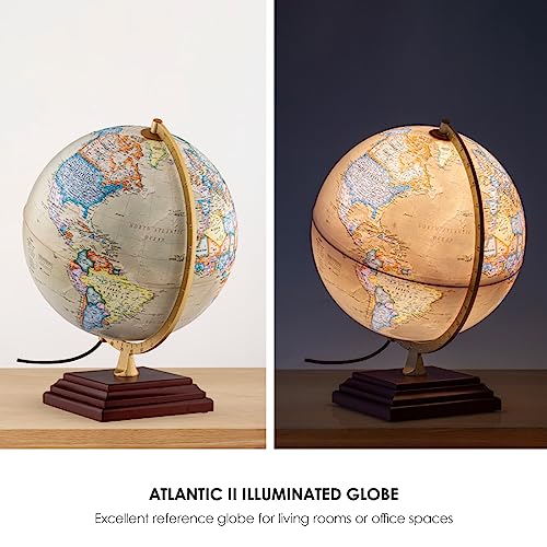 Waypoint Geographic Atlantic Illuminated Globe