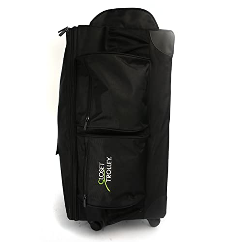 Closet Trolley No-Lean Dance Duffel Bag with Garment Rack Great Bag for Competition Dance - Sturdy and Reliable - Does Not Lean and Collapsible for Easy Storage