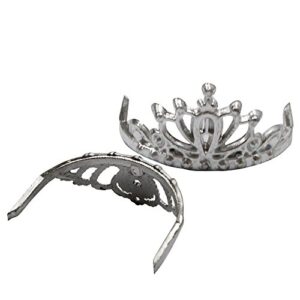 TopSeller Sliver Crown for Barbie Doll Pack of 10