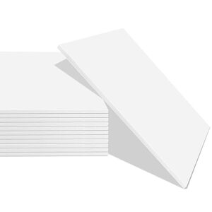 mat board center, pack of 50 foam core backing boards, mounting board (11x14 - foam board, white)