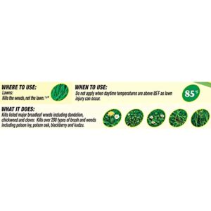 Spectracide Weed Stop For Lawns 32 Ounces, Ready to Use, Kills Over 200 Weed Types (Packaging color may vary)